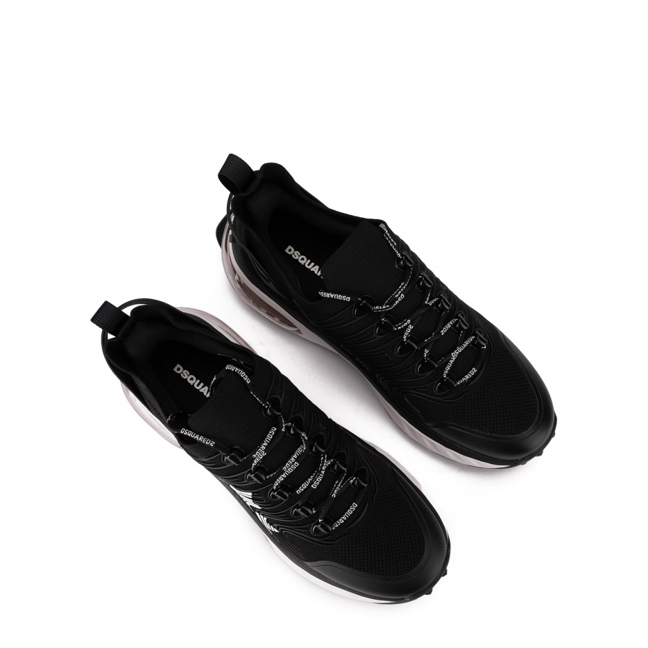 Dsquared2 Adidași negri bărbați Bubble - vezi 3