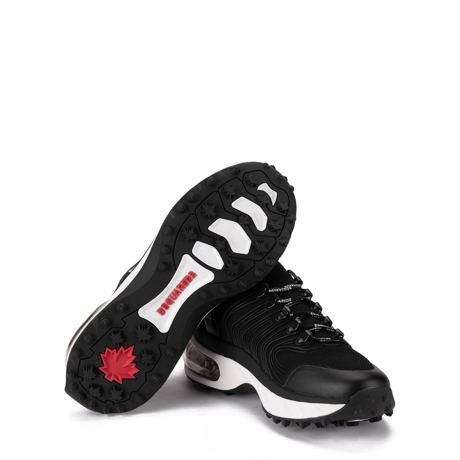 Dsquared2 Adidași negri bărbați Bubble - vezi 6
