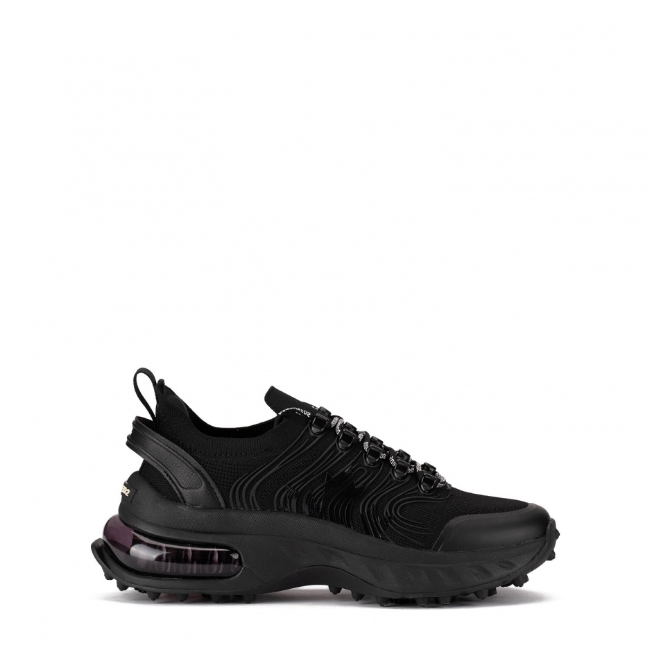 Dsquared2 Adidași negri bărbați Bubble - vezi 1