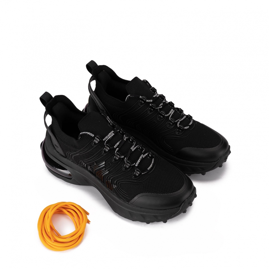 Dsquared2 Adidași negri bărbați Bubble - vezi 5