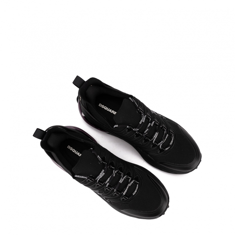 Dsquared2 Adidași negri bărbați Bubble - vezi 3