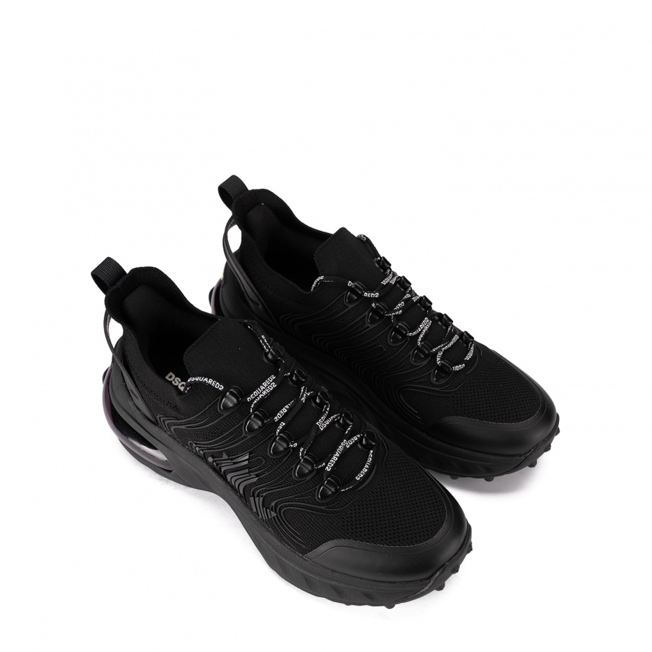 Dsquared2 Adidași negri bărbați Bubble - vezi 2