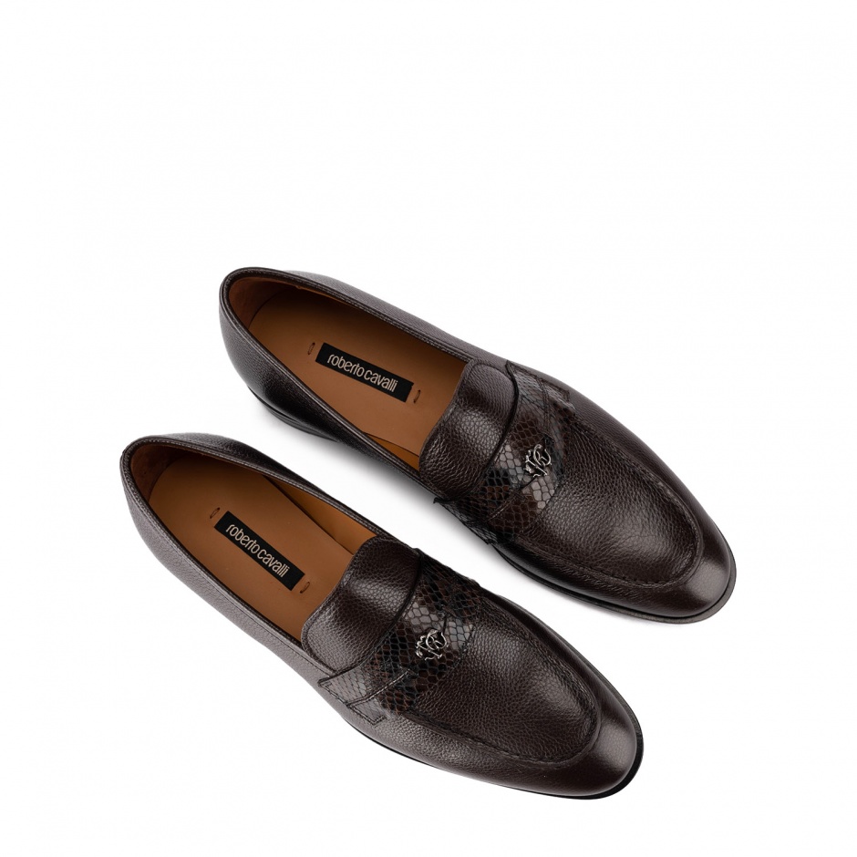 Roberto Cavalli Pantofi maro bărbați - vezi 3