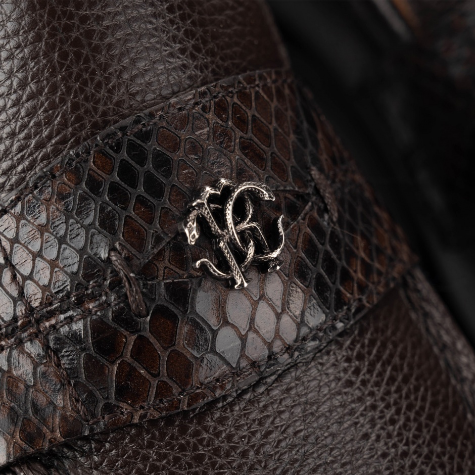 Roberto Cavalli Pantofi maro bărbați - vezi 4