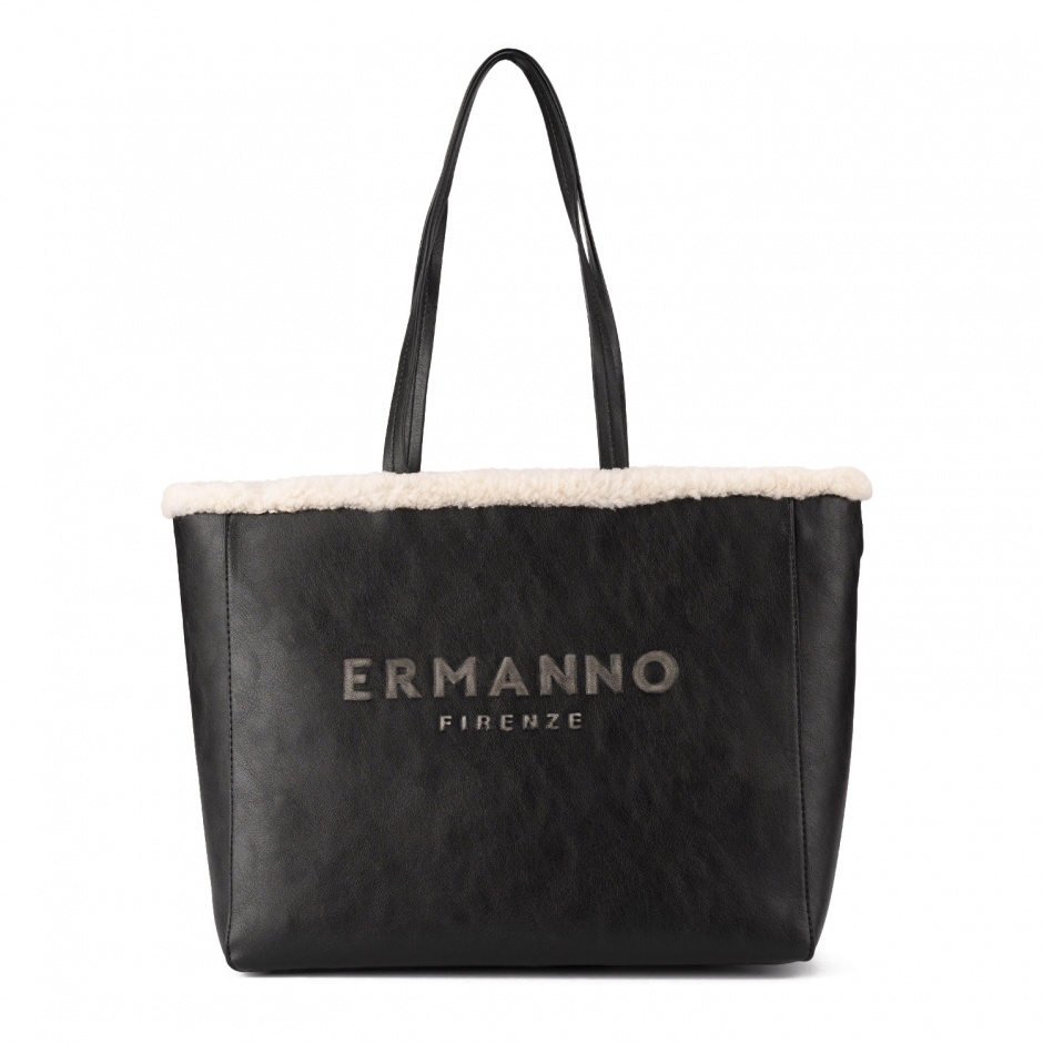 Ermanno Scervino Geantă damă cu blană - vezi 1