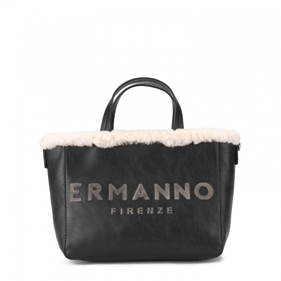 Ermanno Scervino Geantă damă cu blană - vezi 1