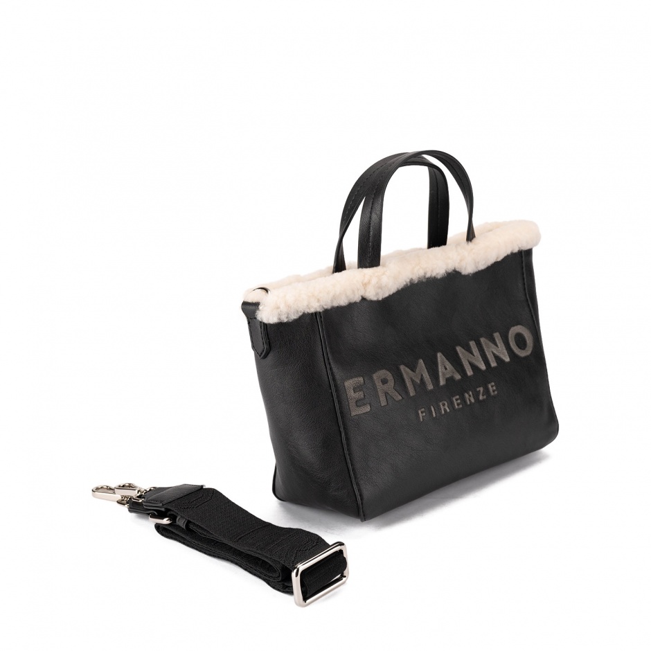 Ermanno Scervino Geantă damă cu blană - vezi 2