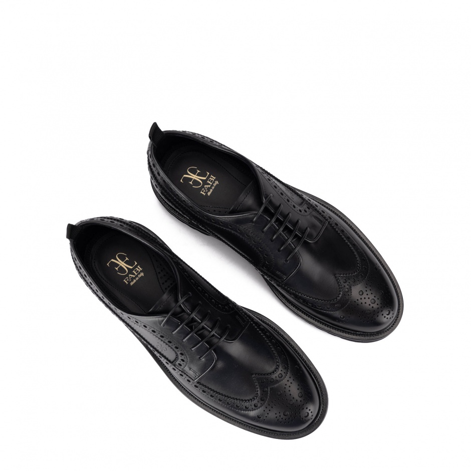 Fabi Pantofi eleganți negri bărbați - vezi 3