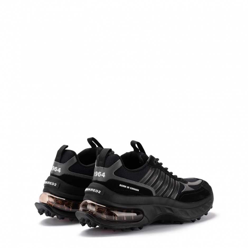 DSQUARED2 Adidași bărbați negri Bubble - vezi 2 - Pepina.ro DSQUARED2 Adidași bărbați negri Bubble - vezi 2