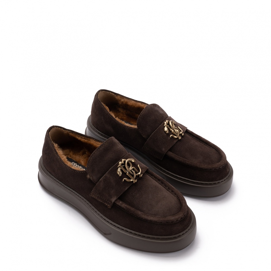 ROBERTO CAVALLI Mocasini damă maro - vezi 2 - Pepina.ro ROBERTO CAVALLI Mocasini damă maro - vezi 2