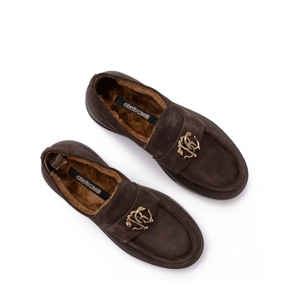 ROBERTO CAVALLI Mocasini damă maro - vezi 3 - Pepina.ro ROBERTO CAVALLI Mocasini damă maro - vezi 3