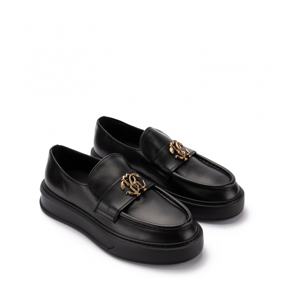 ROBERTO CAVALLI Mocasini damă negre - vezi 2 - Pepina.ro ROBERTO CAVALLI Mocasini damă negre - vezi 2