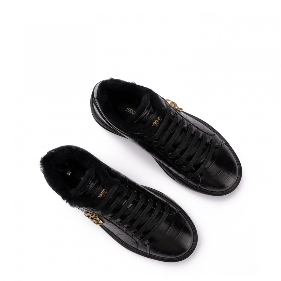ROBERTO CAVALLI Adidași damă îmblănite - vezi 3 - Pepina.ro ROBERTO CAVALLI Adidași damă îmblănite - vezi 3