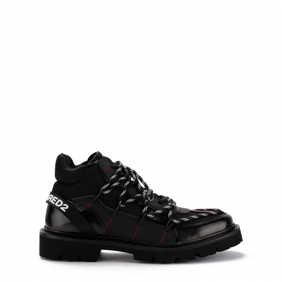 DSQUARED2 Ghete bărbați negre - vezi 1 - Pepina.ro DSQUARED2 Ghete bărbați negre - vezi 1