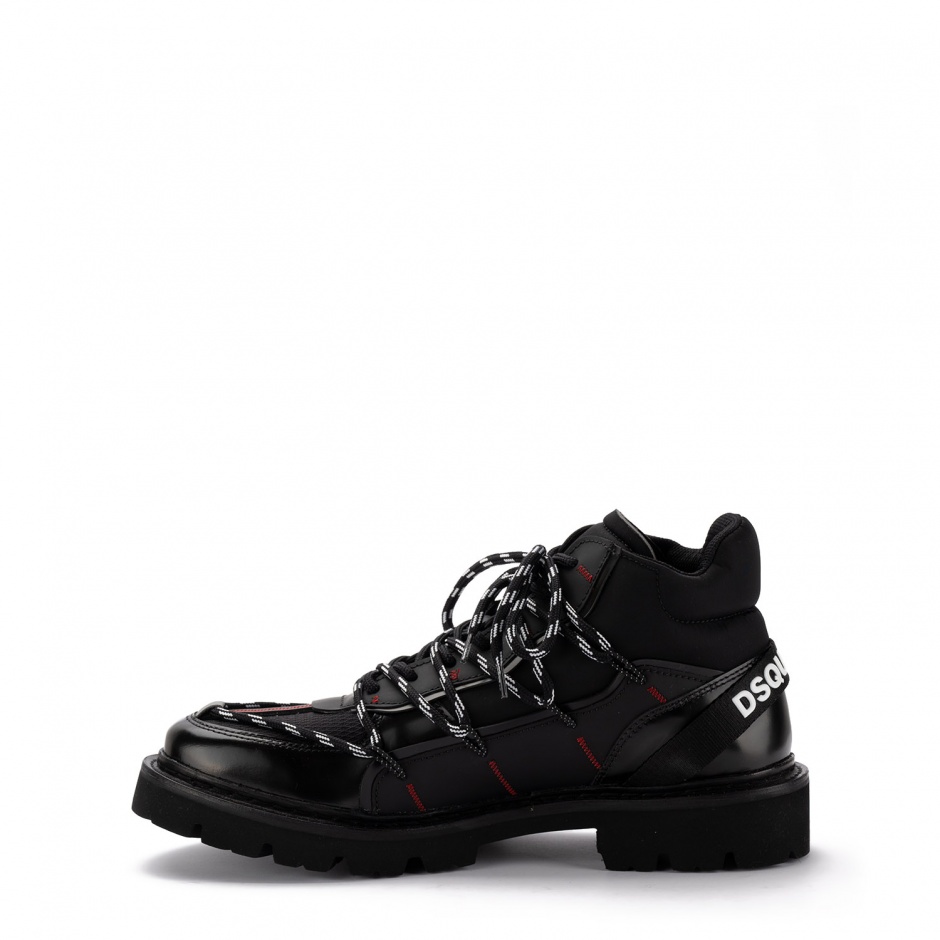DSQUARED2 Ghete bărbați negre - vezi 4 - Pepina.ro DSQUARED2 Ghete bărbați negre - vezi 4