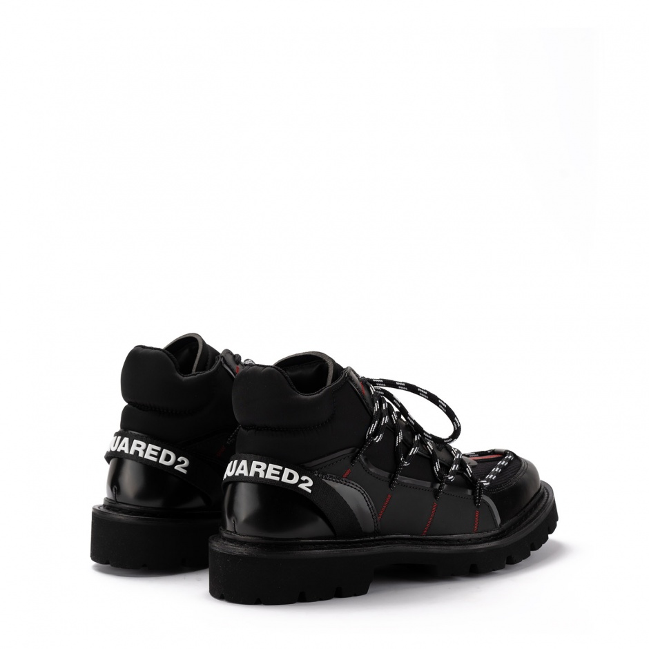 DSQUARED2 Ghete bărbați negre - vezi 3 - Pepina.ro DSQUARED2 Ghete bărbați negre - vezi 3