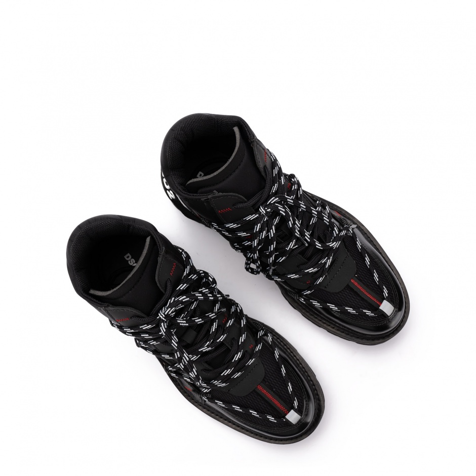 DSQUARED2 Ghete bărbați negre - vezi 5 - Pepina.ro DSQUARED2 Ghete bărbați negre - vezi 5