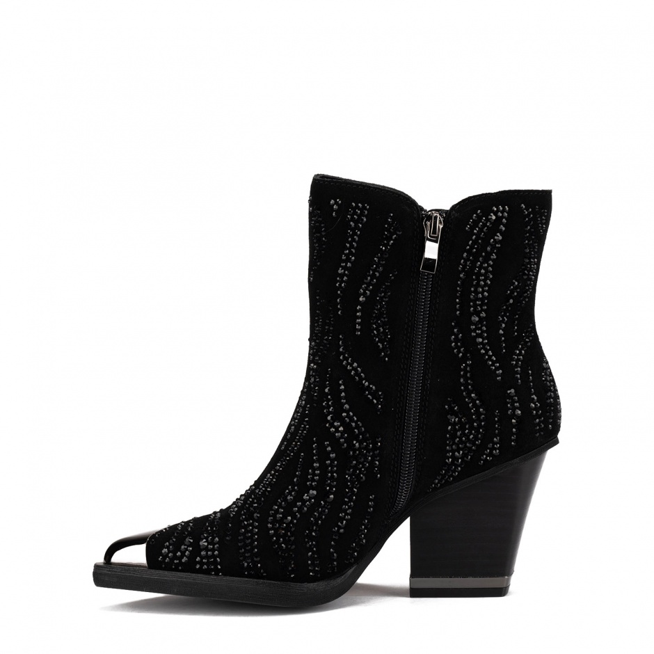 Alma En Pena Botine damă negre cu ștrasuri - vezi 4