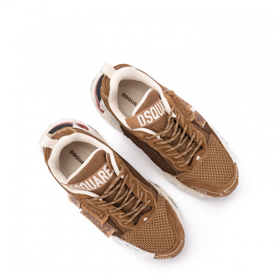 DSQUARED2 Adidași bărbați bej Faster - vezi 5 - Pepina.ro DSQUARED2 Adidași bărbați bej Faster - vezi 5