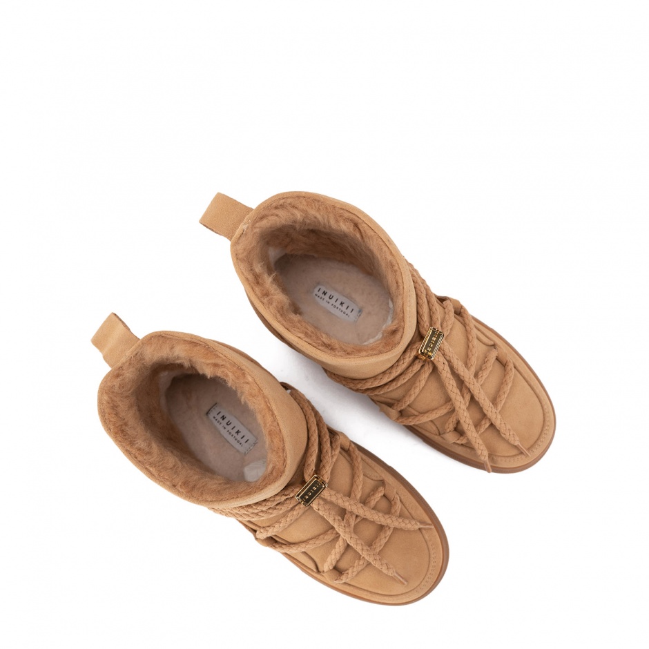 INUIKII Botine bej damă Classic Sneaker Low - vezi 3