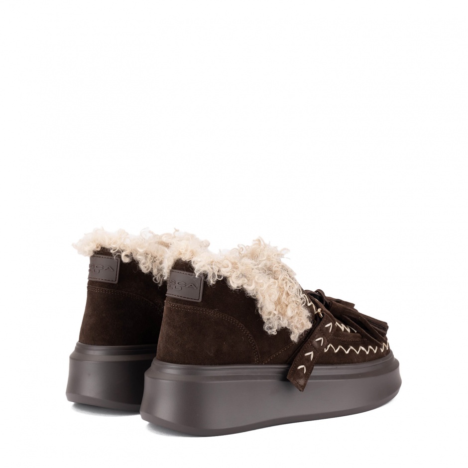 TOSCA BLU Ghete de damă maro Vivienne - vezi 4