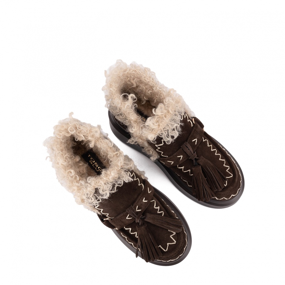 TOSCA BLU Ghete de damă maro Vivienne - vezi 3