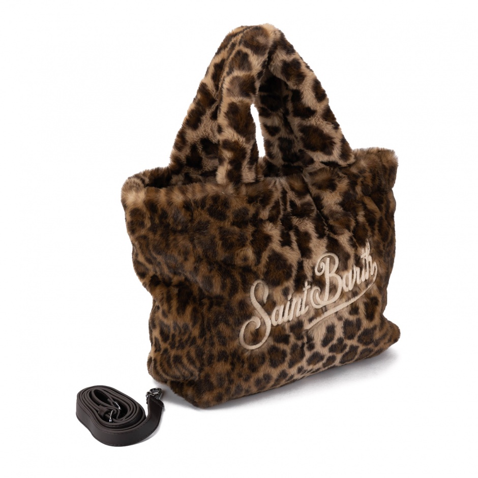 SAINT BARTH Geantă damă Colette soft fur - vezi 2
