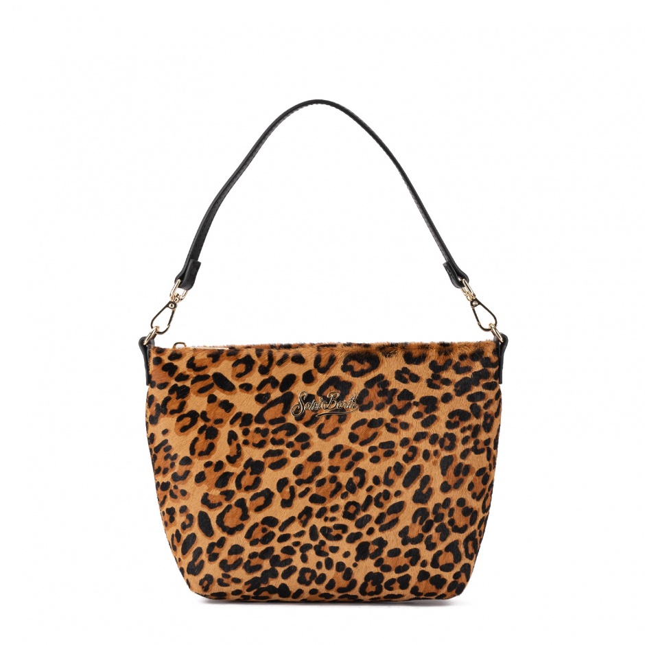 SAINT BARTH Geantă damă cu blană Aline bag - vezi 1