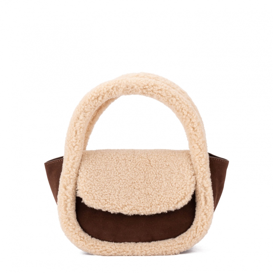 SAINT BARTH Geantă damă Gilda Mutton Suede - vezi 1