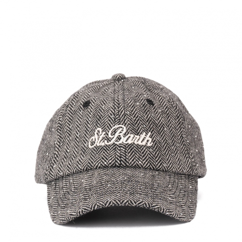 SAINT BARTH Șapcă baseball neagră Baseball wool - vezi 1
