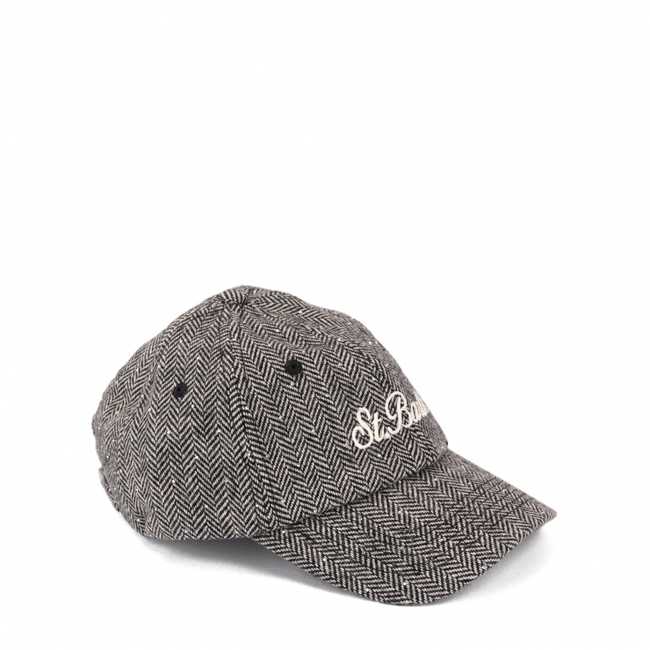 SAINT BARTH Șapcă baseball neagră Baseball wool - vezi 2