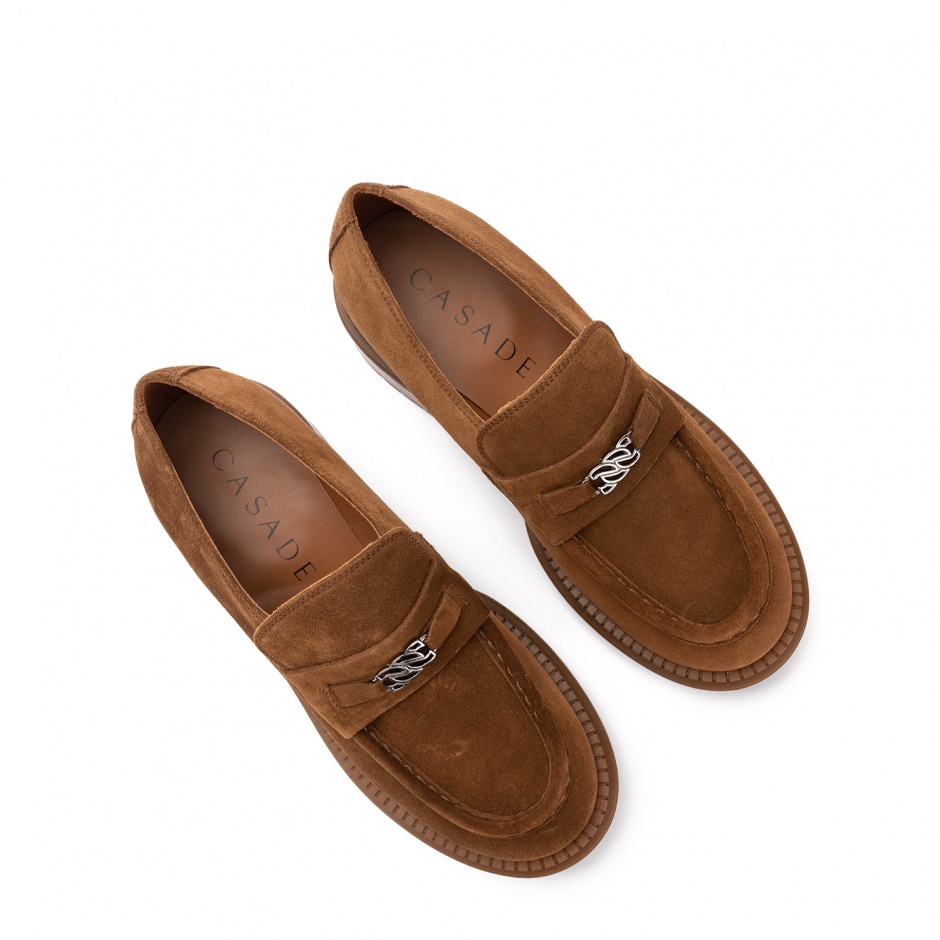 CASADEI Mocasini damă maro - vezi 3