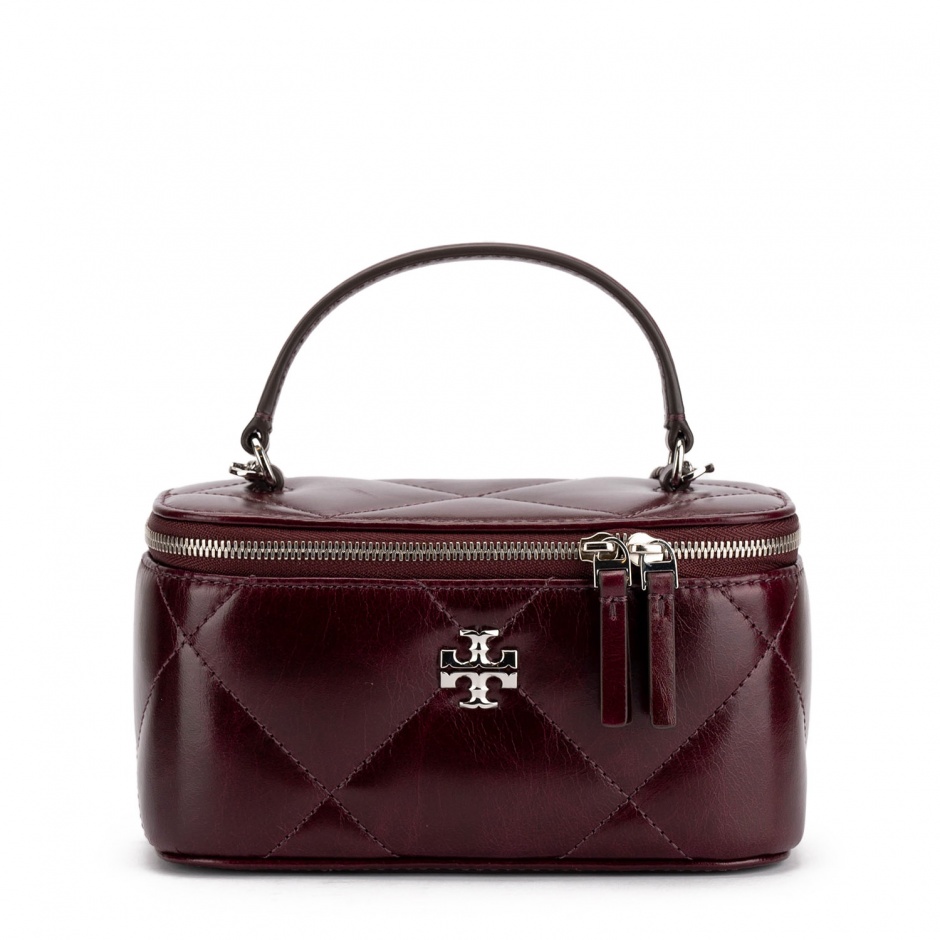 TORY BURCH Geantă damă vișinie Kira Diamond - vezi 1