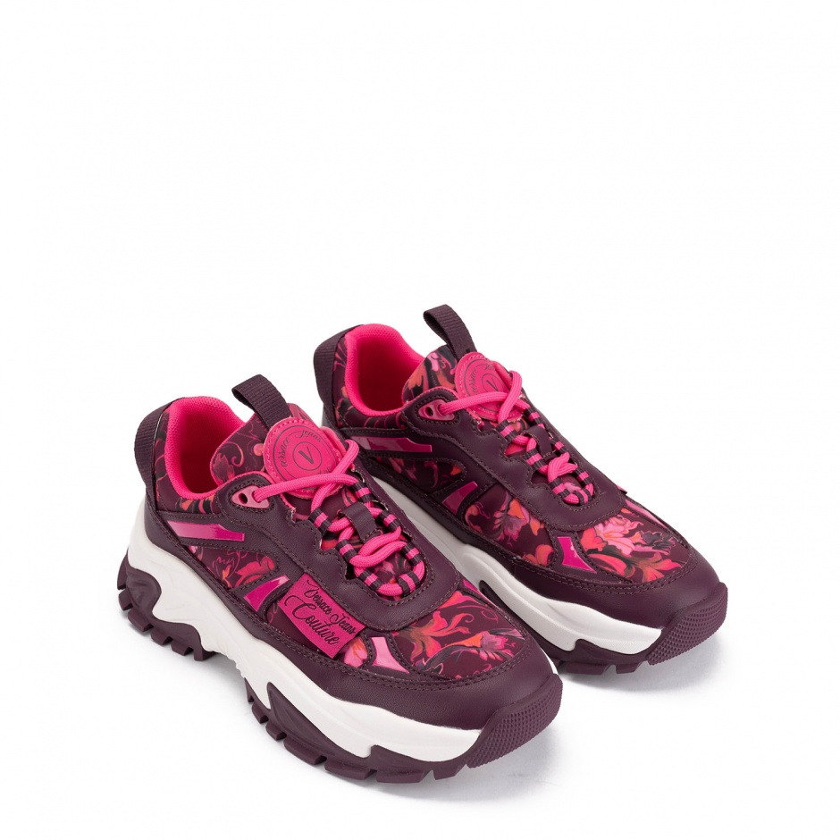 VERSACE JEANS Adidași damă roz - vezi 2