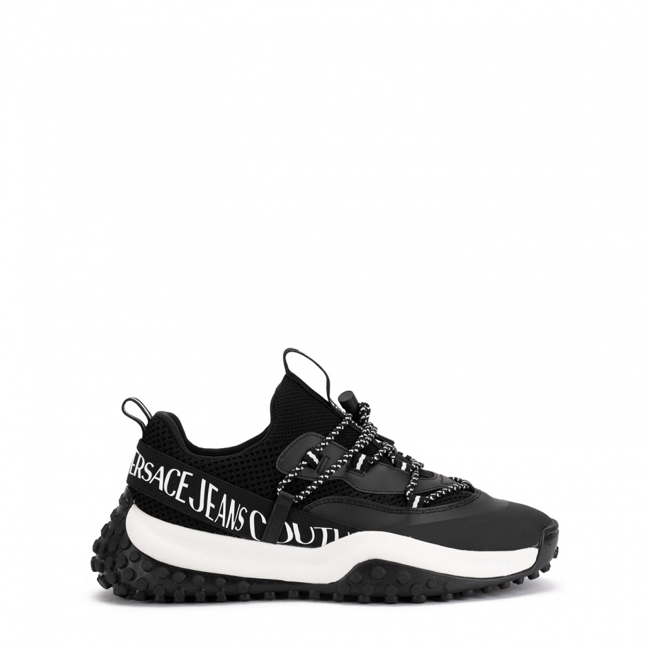 VERSACE JEANS Adidași negri bărbați - vezi 1