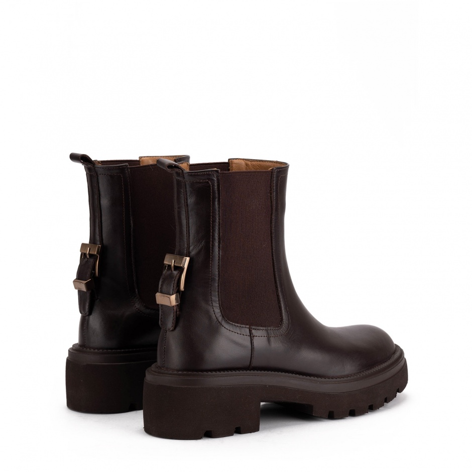 Albano Botine damă maro cu elastic - vezi 3