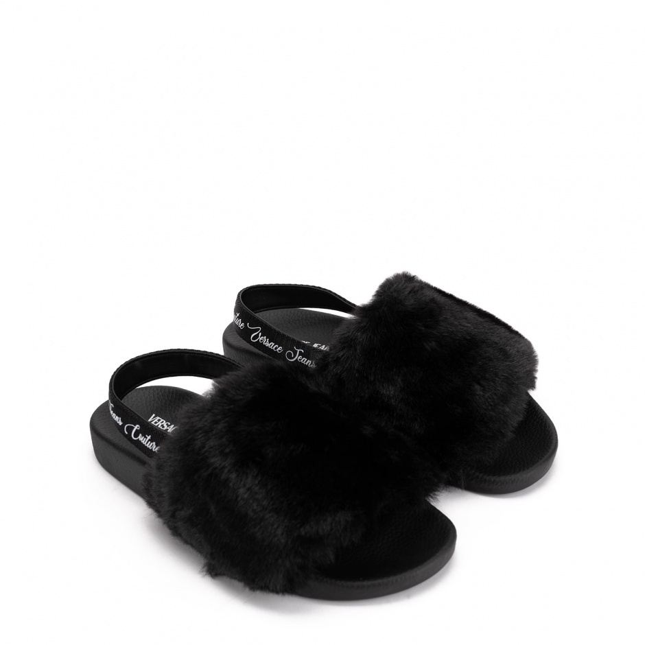 VERSACE JEANS Papuci damă cu blană - vezi 2