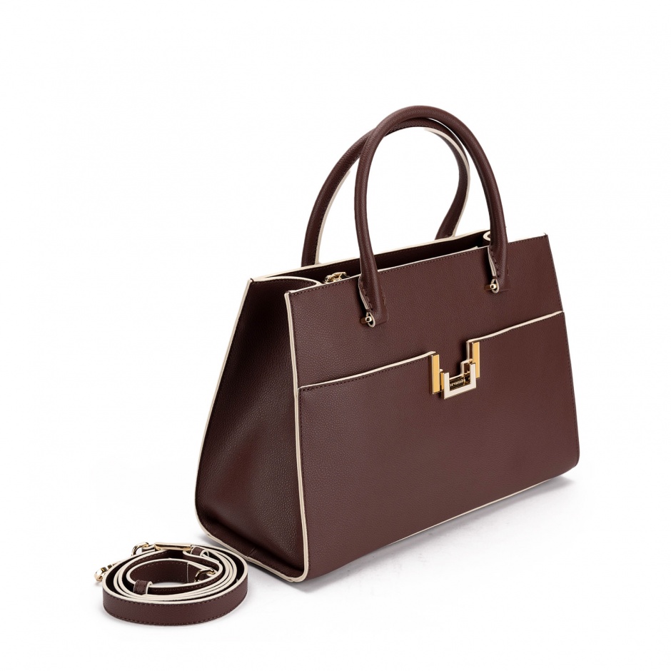 Cromia Geantă damă maro închis Bea - vezi 2