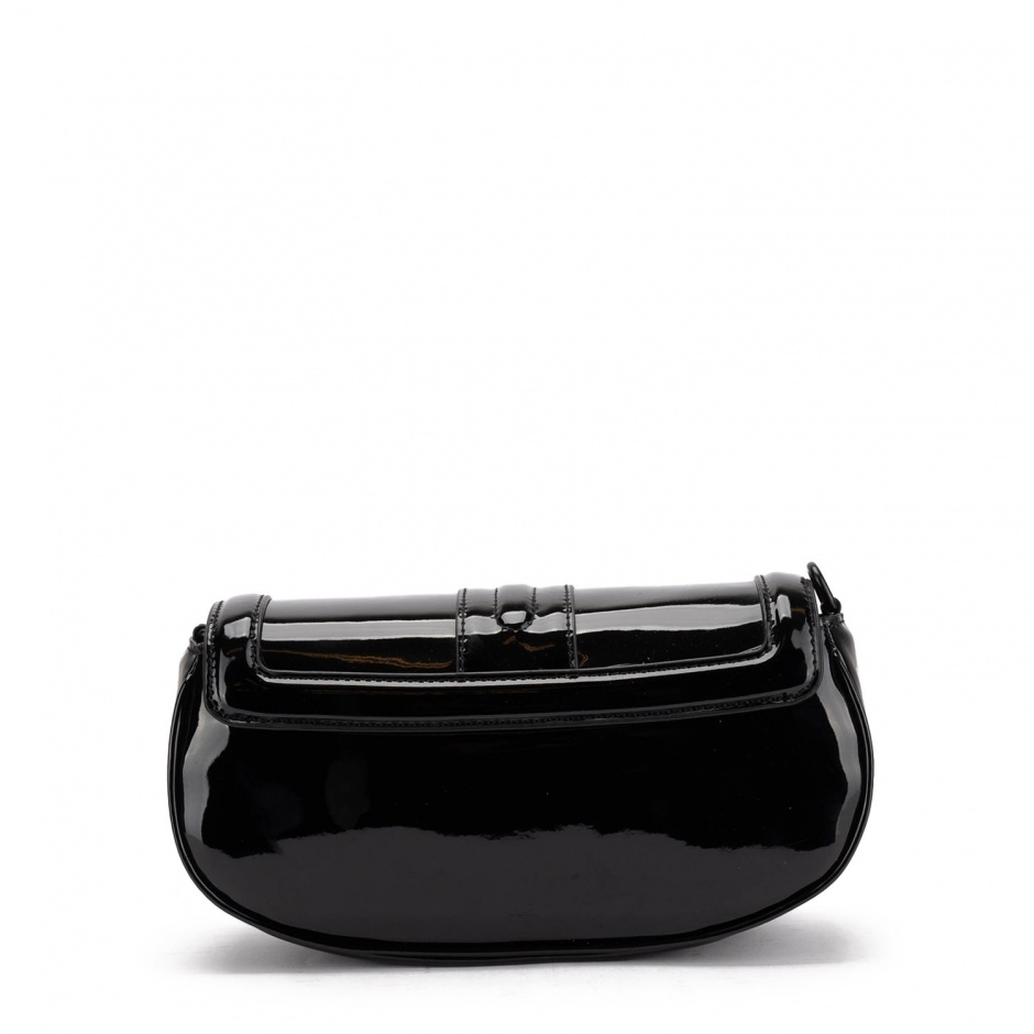 Just Cavalli Geantă de damă neagră lăcuită - vezi 3 - Pepina.ro Just Cavalli Geantă de damă neagră lăcuită - vezi 3