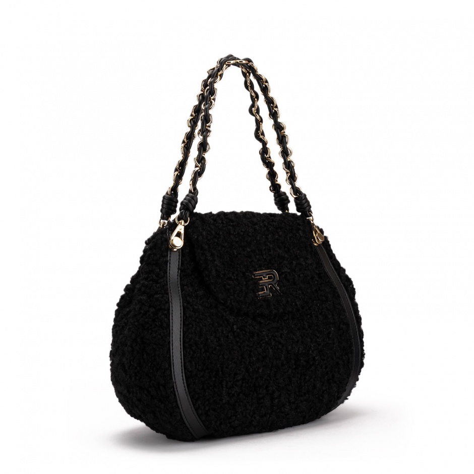 Ermanno Firenze Geantă damă neagră Veda Fur - vezi 2 - Pepina.ro Ermanno Firenze Geantă damă neagră Veda Fur - vezi 2