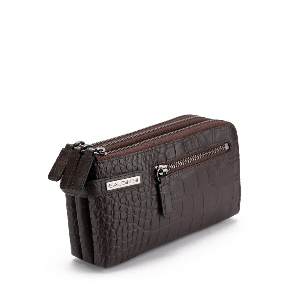 BALDININI Geantă-portofel maro bărbați - vezi 2 - Pepina.ro BALDININI Geantă-portofel maro bărbați - vezi 2