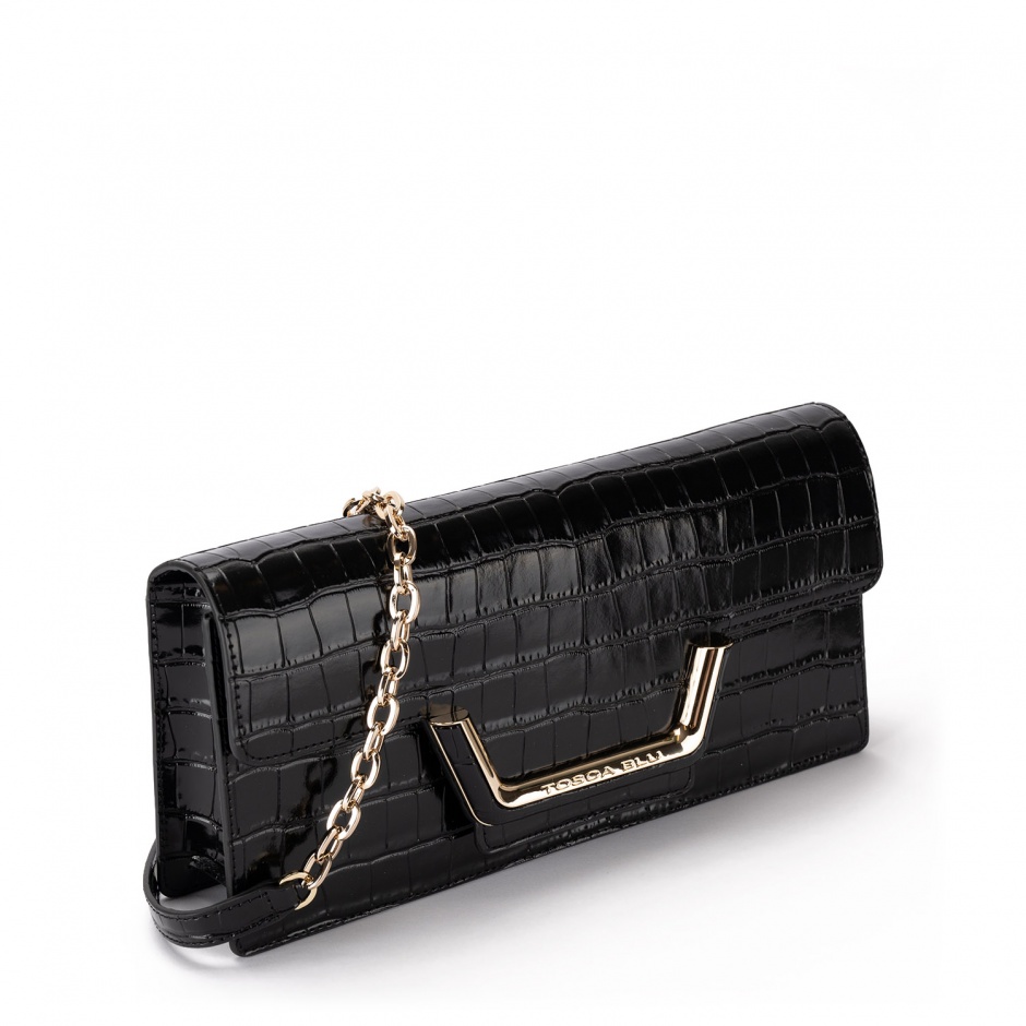 TOSCA BLU Clutch damă negru MARILYN - vezi 2 - Pepina.ro TOSCA BLU Clutch damă negru MARILYN - vezi 2