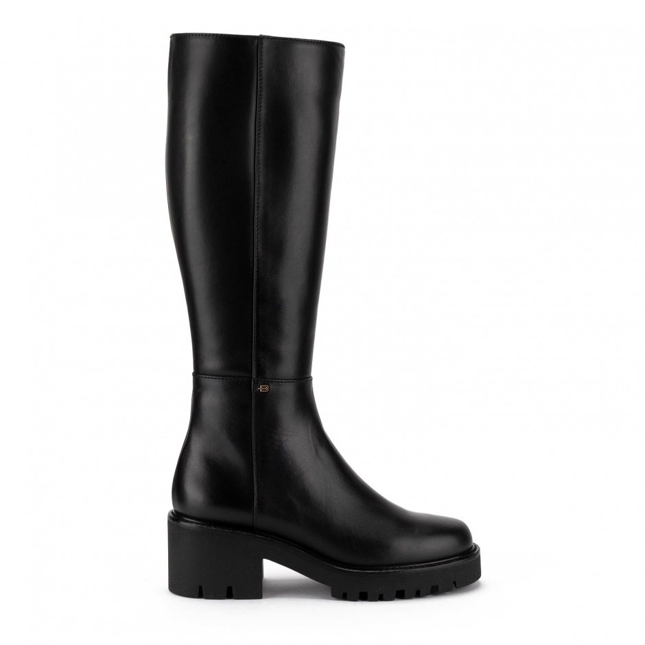 BALDININI Cizme damă negre din piele - vezi 1