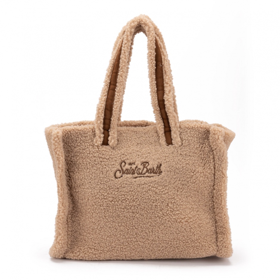 SAINT BARTH Geantă damă bej Colette Teddy - vezi 3 - Pepina.ro SAINT BARTH Geantă damă bej Colette Teddy - vezi 3