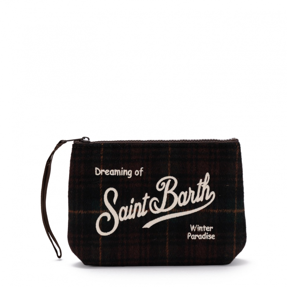 SAINT BARTH Trusă în carouri Aline Wool - vezi 1 - Pepina.ro SAINT BARTH Trusă în carouri Aline Wool - vezi 1