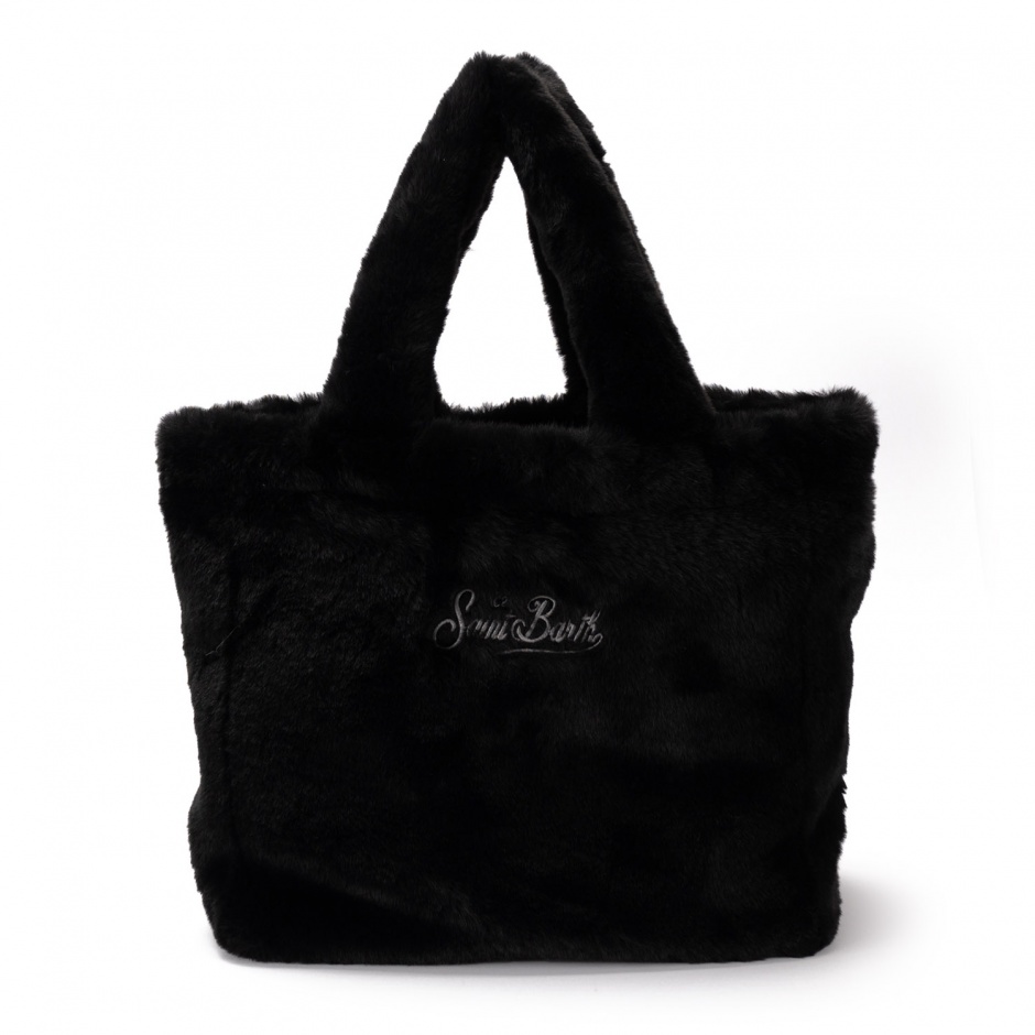 SAINT BARTH Geantă damă neagră Colette Soft Fur - vezi 3 - Pepina.ro SAINT BARTH Geantă damă neagră Colette Soft Fur - vezi 3