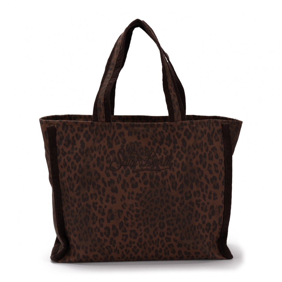 SAINT BARTH Geantă damă Vanity leopard - vezi 3 - Pepina.ro SAINT BARTH Geantă damă Vanity leopard - vezi 3