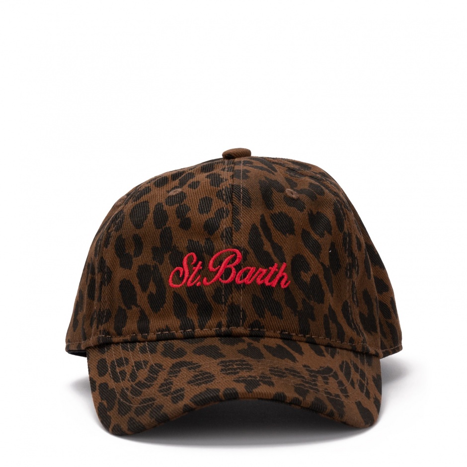 SAINT BARTH Șapcă baseball leopard - vezi 1