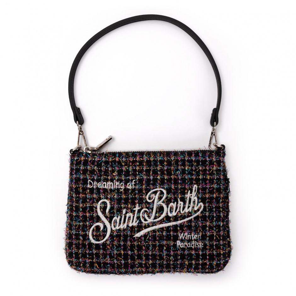 SAINT BARTH Poșetă damă Parisienne Tweed - vezi 1