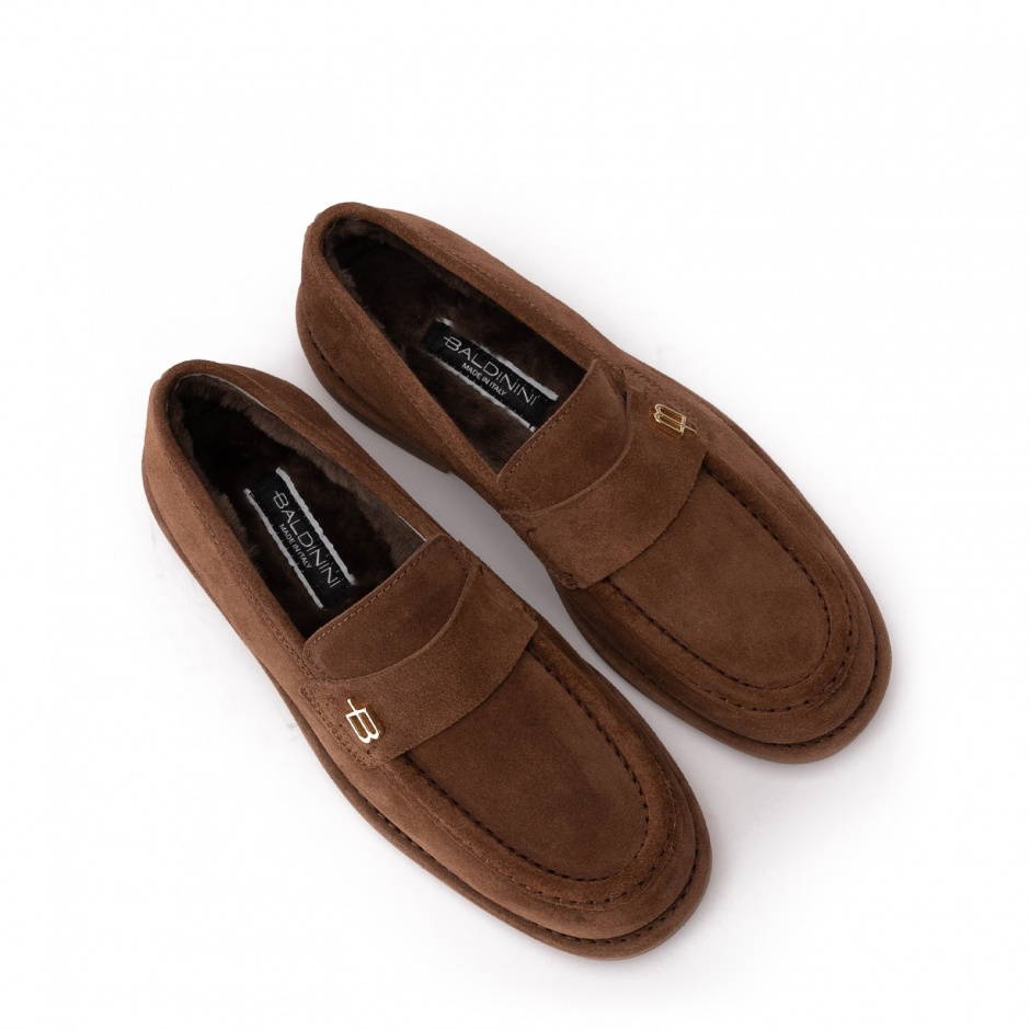 BALDININI Mocasini damă maro - vezi 3